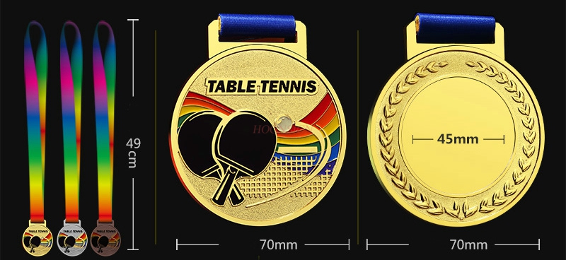 Table Tennis Championships - Медаль для футбола, бадминтона, настольного тенниса,