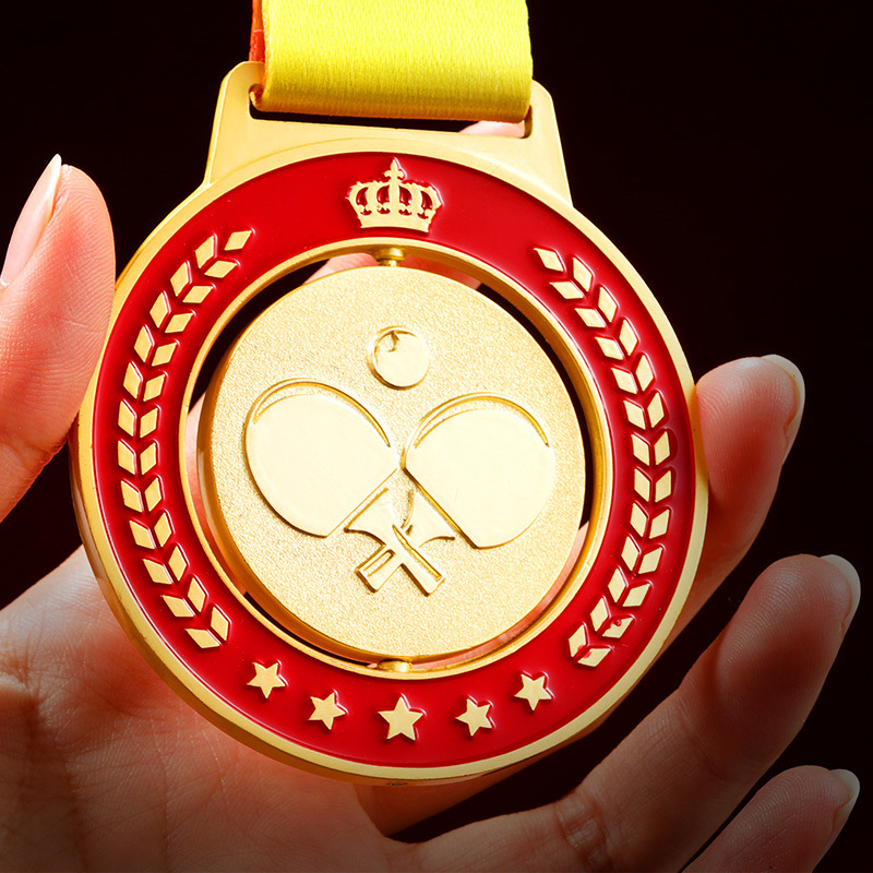 Table Tennis Tournament - Золотые, серебряные, бронзовые медали для настольного